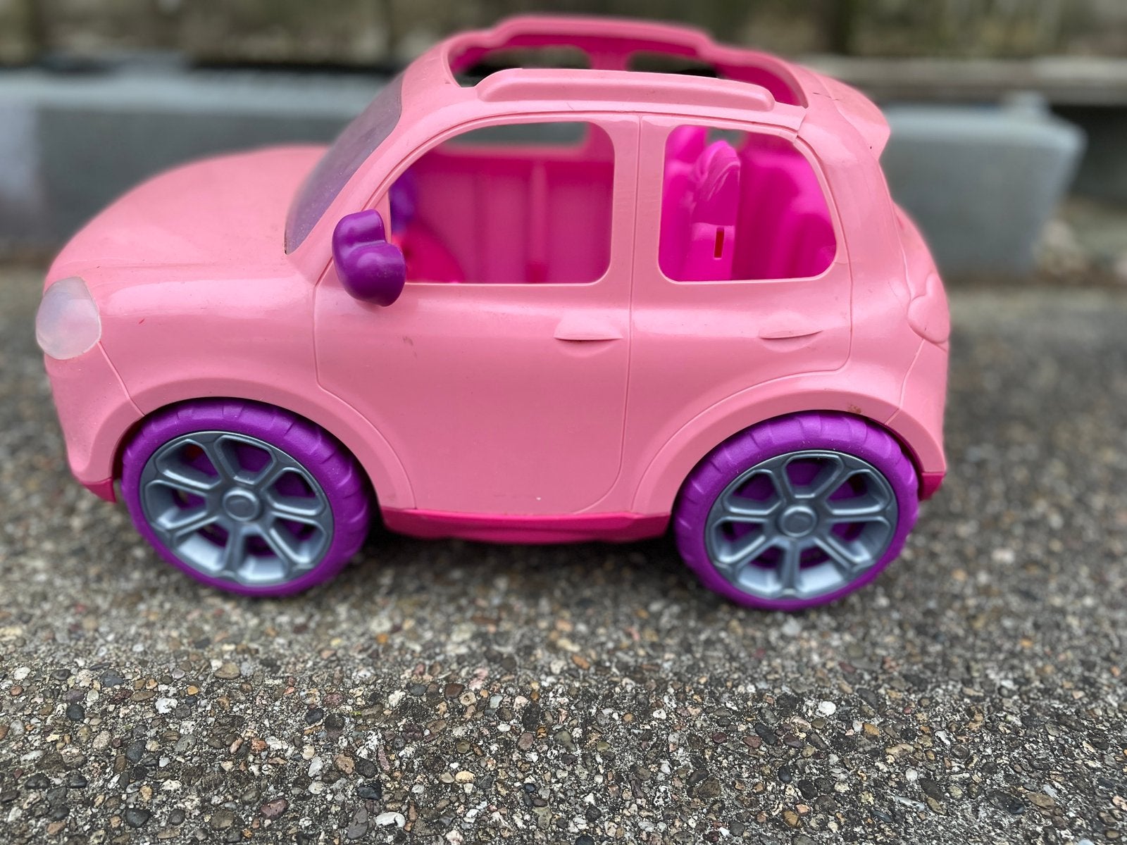 SPEELGOED AUTO, HARD KUNSTSTOF, Ophalen, Zo goed als nieuw