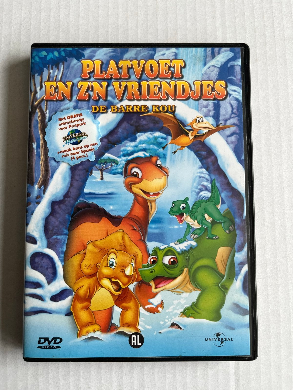 Platvoet en zijn vriendjes: De barre kou DVD, Cd's en Dvd's, Dvd's | Tekenfilms en Animatie, Alle leeftijden, Ophalen of Verzenden