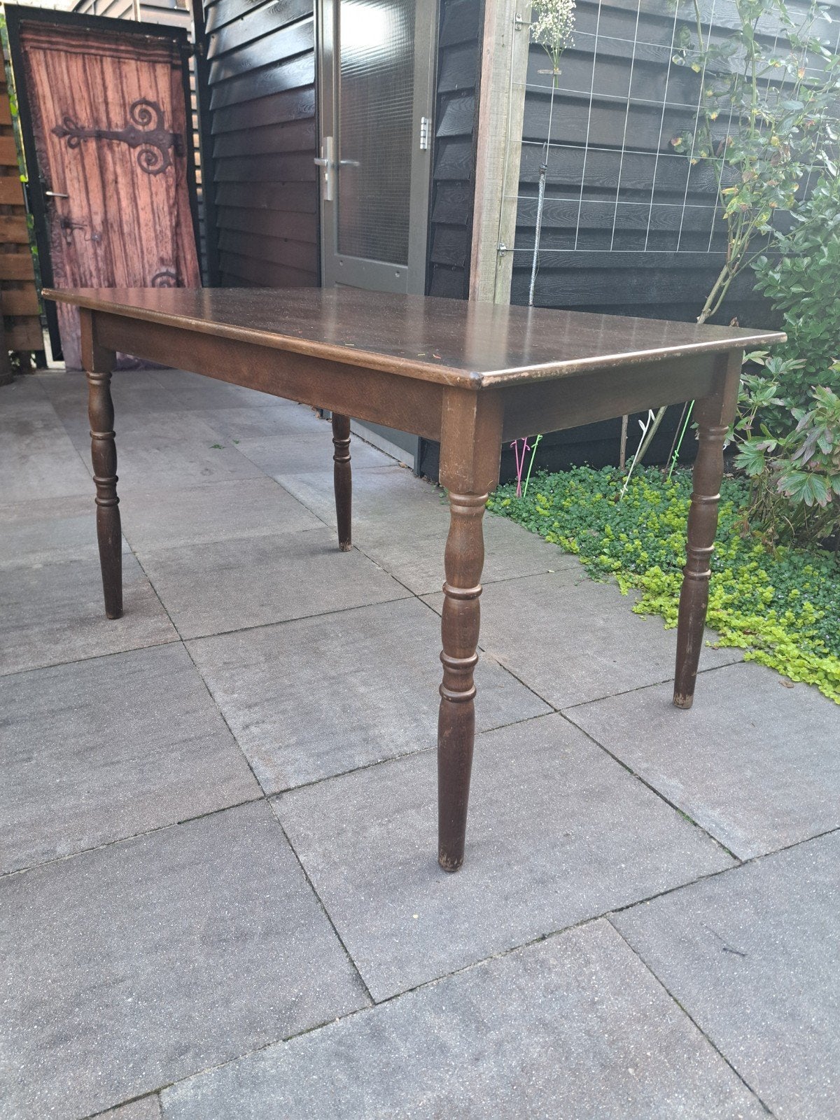 tafel, Huis en Inrichting, Ophalen, Gebruikt, 50 tot 100 cm, Vier personen