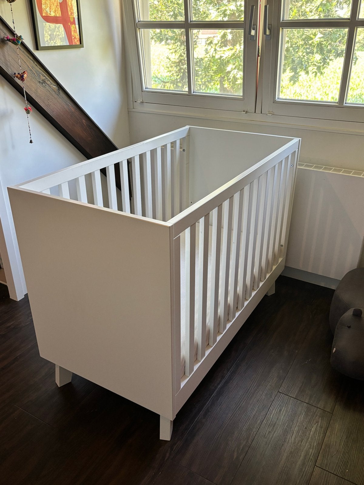 Complete Babykamer Anouk Near White met matras en aerosleep, Ophalen, Gebruikt, Jongetje of Meisje