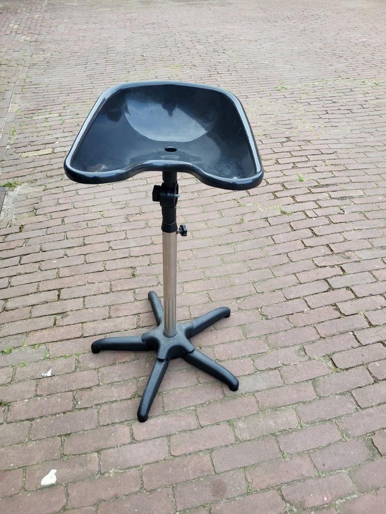 Mobiele wasbak kapper, Ophalen
