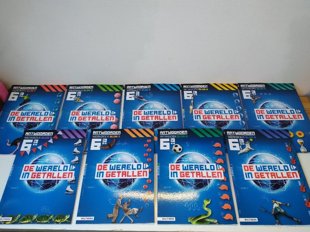 De Wereld in Getallen Groep 6 / 9 Werkboeken 6S voor €50,00, Ophalen of Verzenden, Nieuw, Overige niveaus, Overige vakken