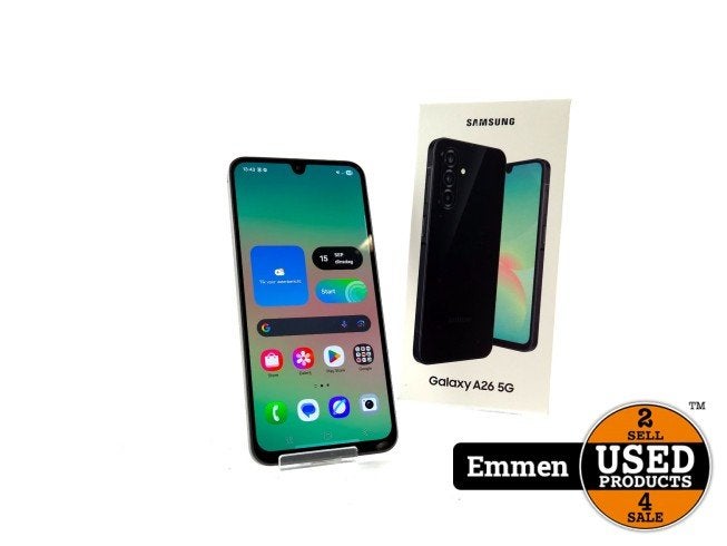 Samsung Galaxy A26 5G, 128GB, Incl. Doos | Nieuw Uit Doos, Samsung, Zo goed als nieuw, Support@Samsung.com, 129, Samsung-ro, Yeongtong-gu
Suwon-si, Gyeonggi-do 16677
South Korea