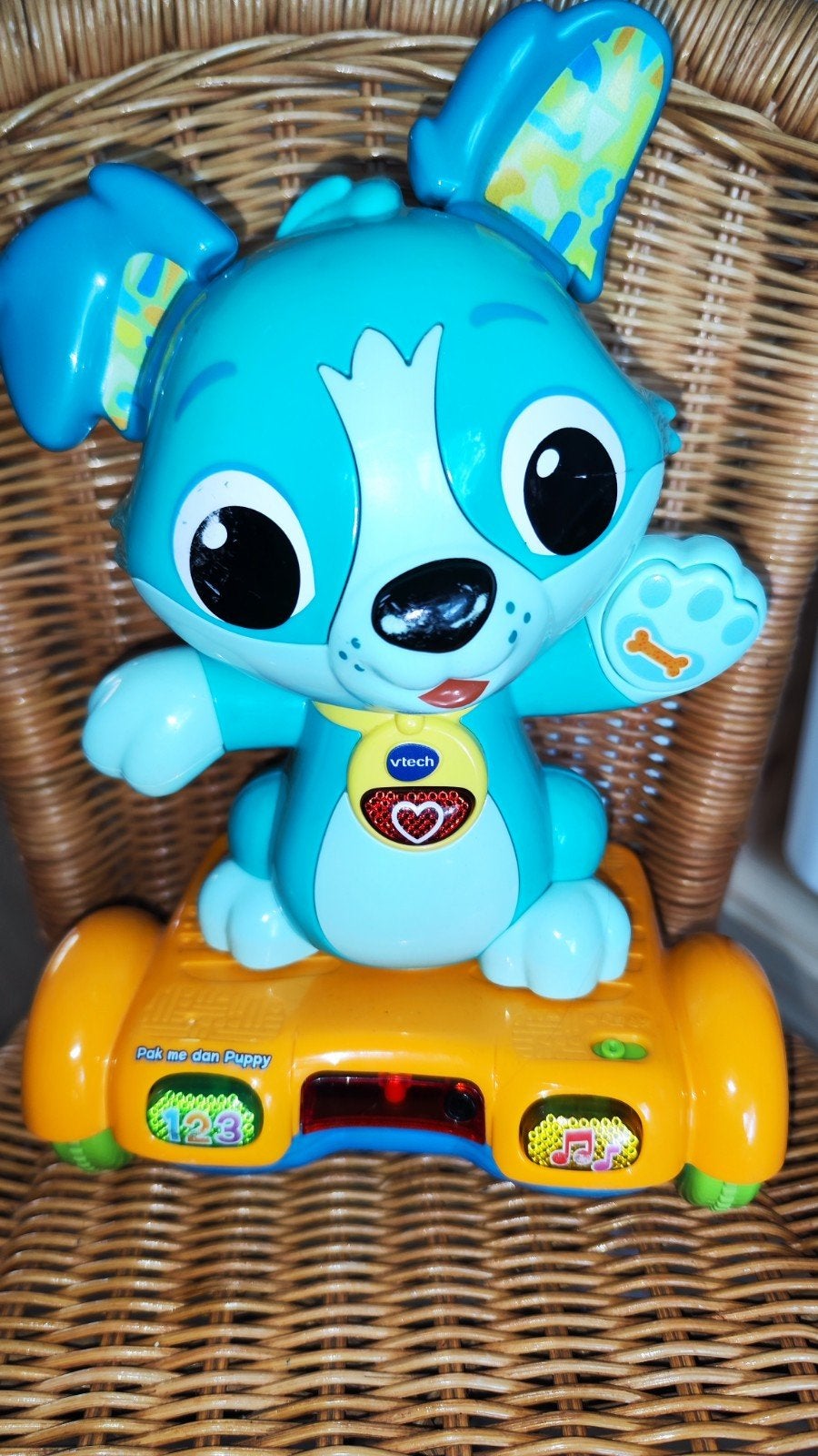 VTech Pak Me Dan Puppy - Interactief Speelgoed, Ophalen of Verzenden, Gebruikt, Jongen of Meisje