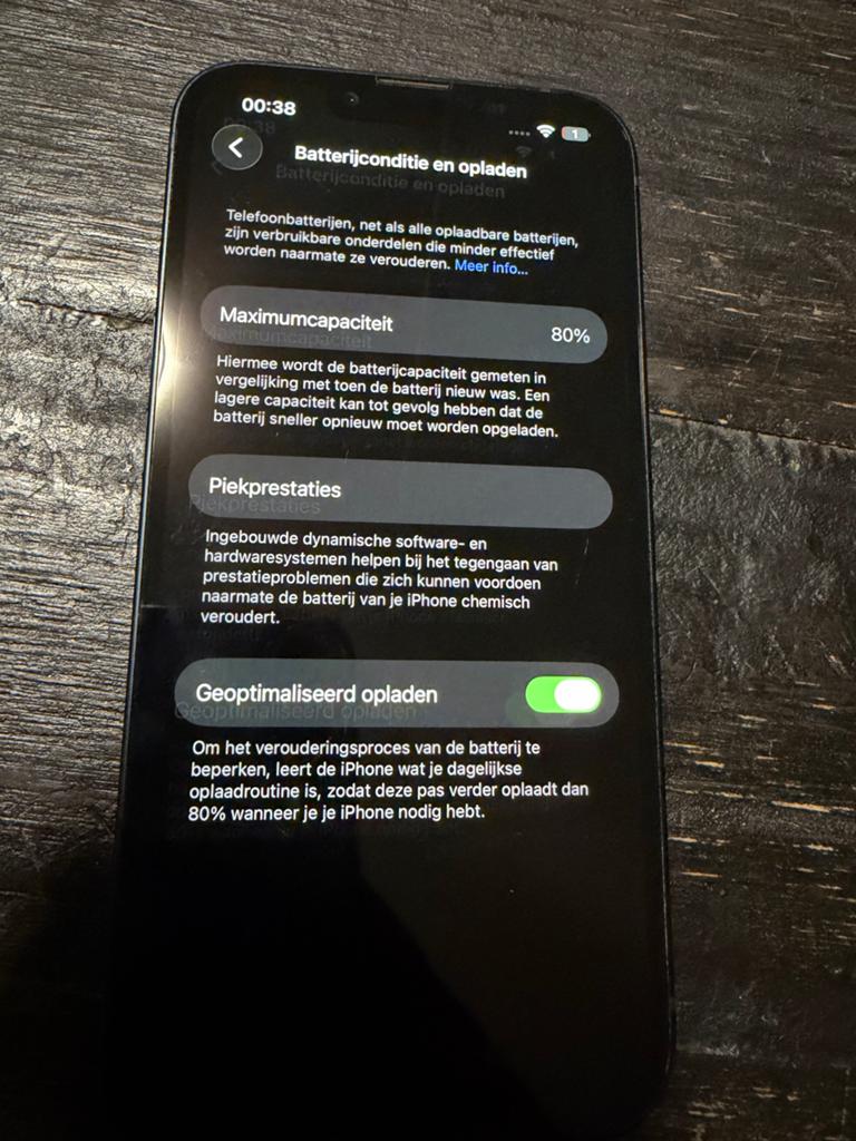 iPhone 13 128GB Midnight Black - Nette staat, Zwart, IPhone 13, Ophalen of Verzenden, Zonder simlock