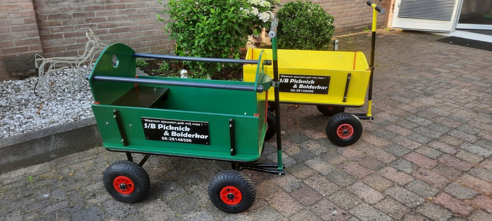 bestel picknick inclusief bolderkar, Ophalen of Verzenden, Nieuw