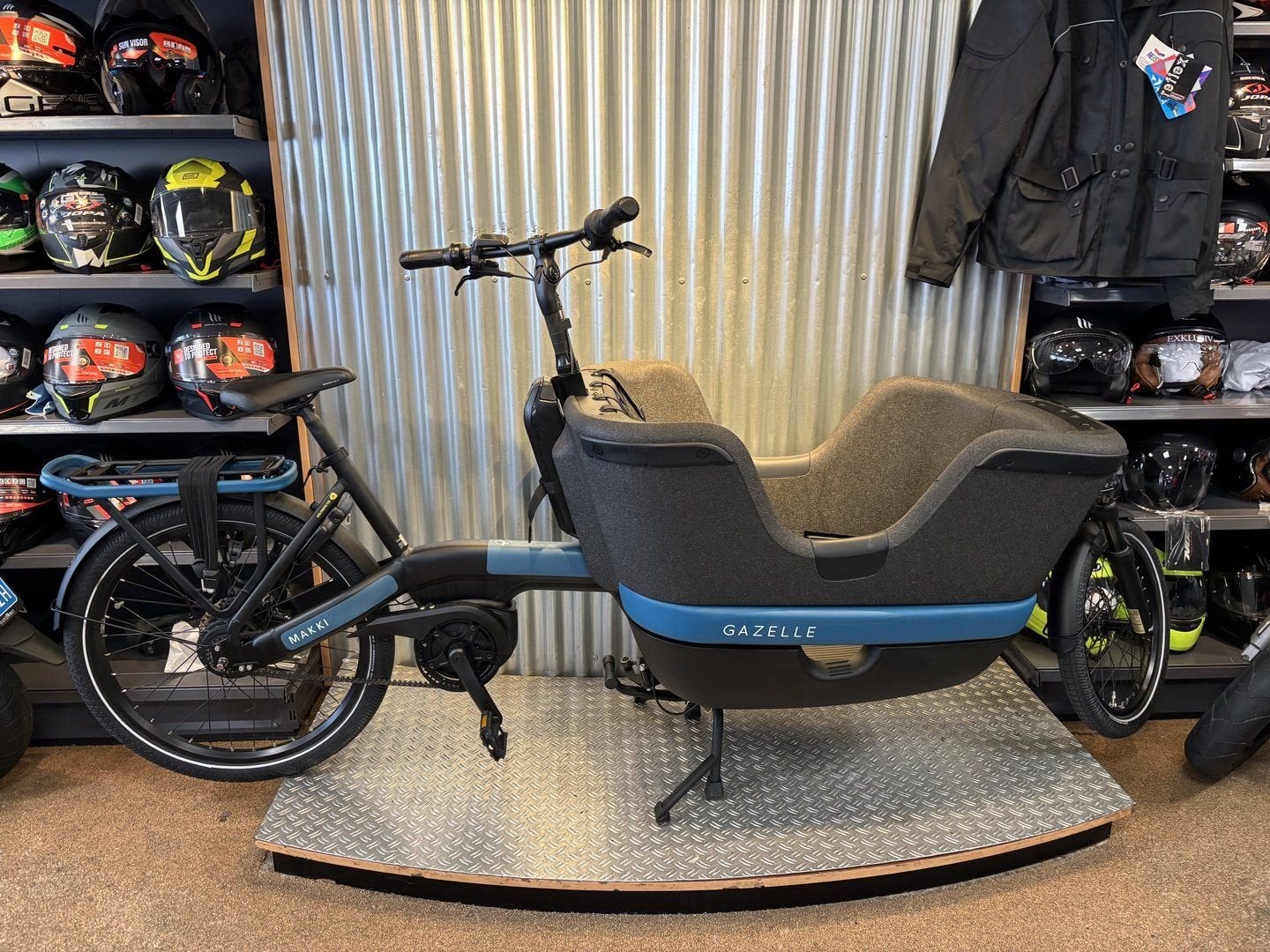 Gazelle Makki e-bakfiets (demo), Fietsen en Brommers, 4 kinderen of meer, -, -, Elektrisch