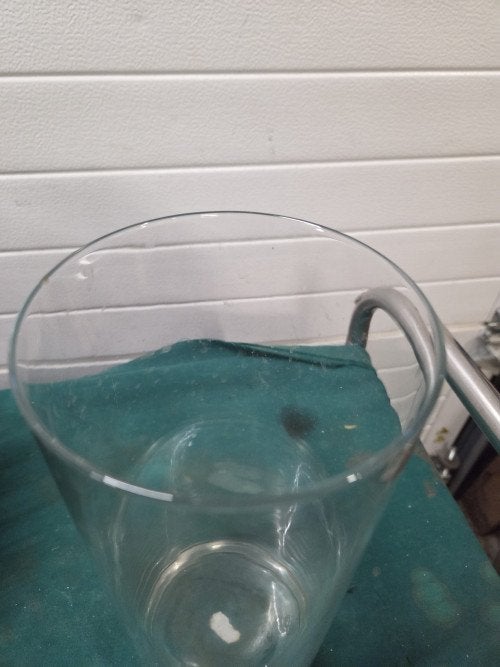 vaas glas cilinder 30 cm, Ophalen of Verzenden