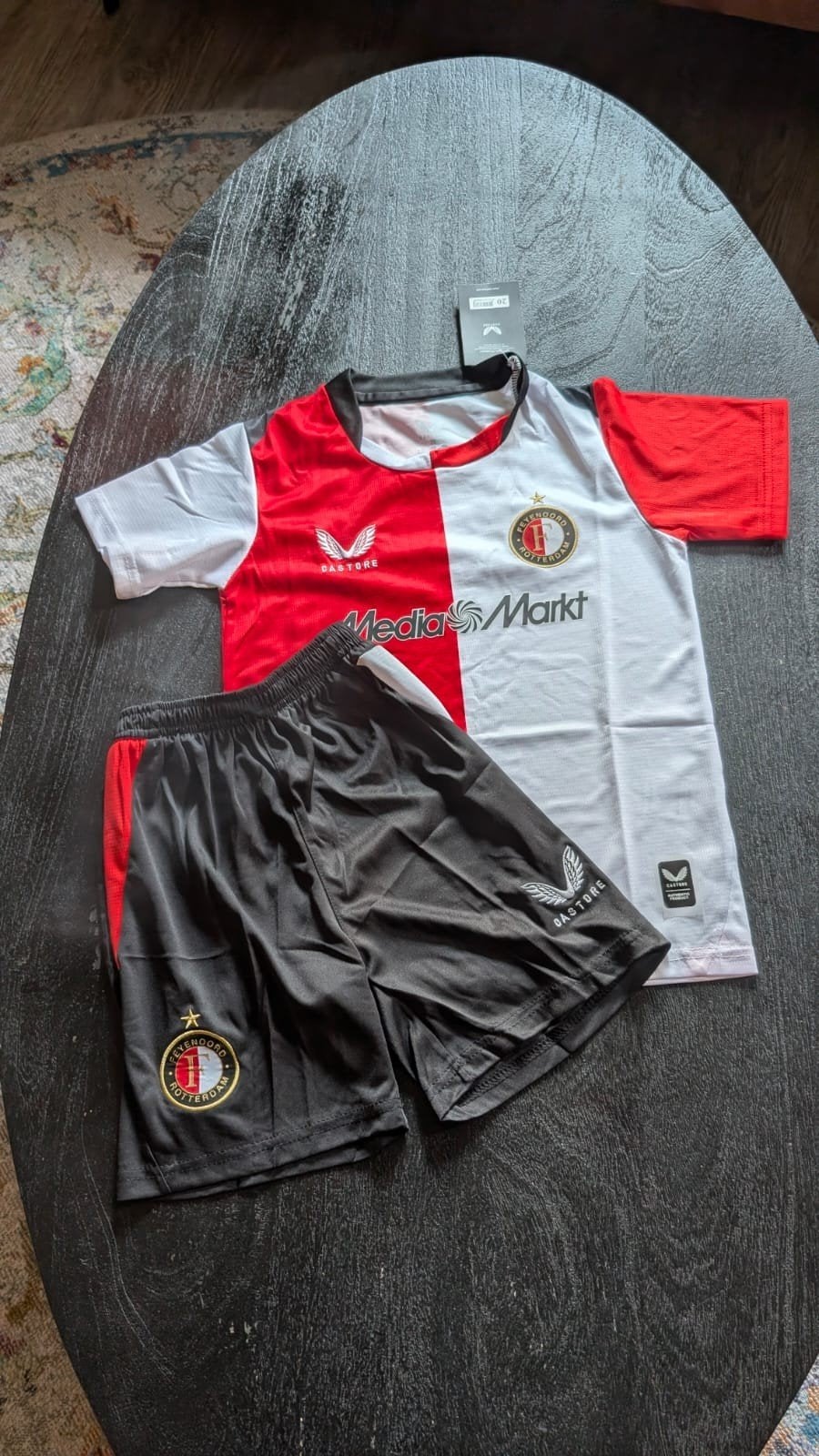 Feyenoord tenue kinderen 2026/2027, Maat XS of kleiner, Ophalen of Verzenden, Nieuw, Set