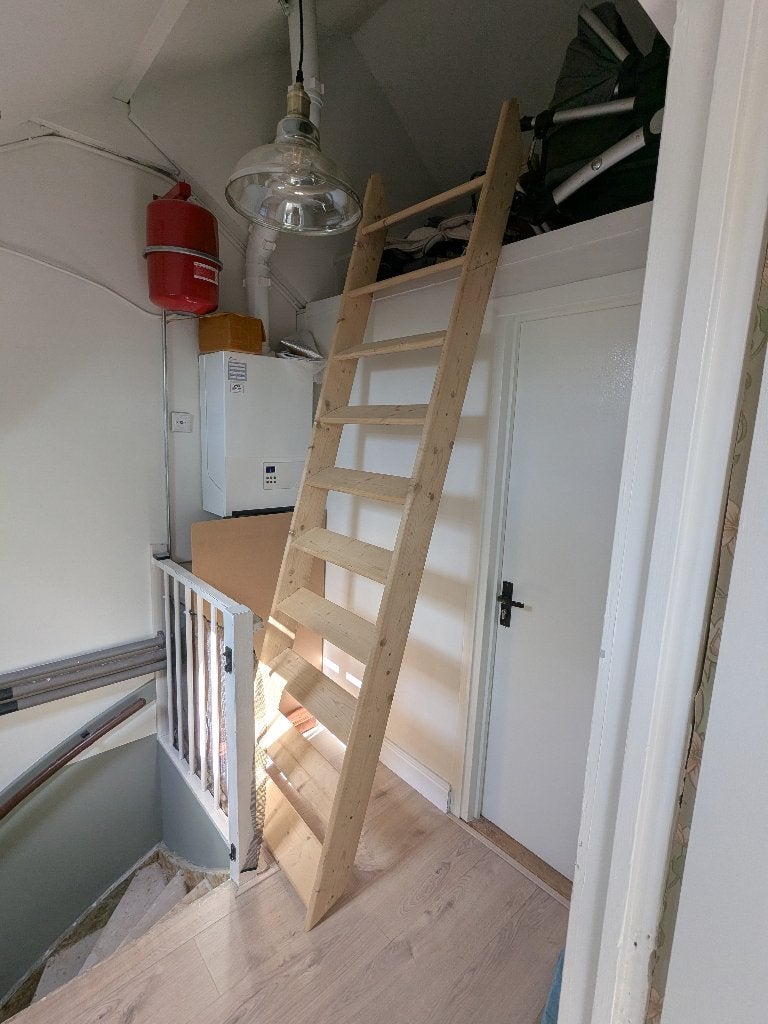 Steektrap, Ophalen, Gebruikt, Ladder, 2 tot 4 meter