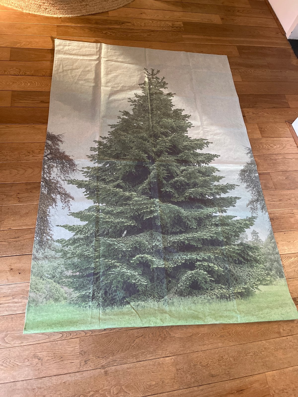 XXL HKliving Kerstboom Wandkleed - Feestelijke Decoratie, Diversen, Ophalen, Zo goed als nieuw