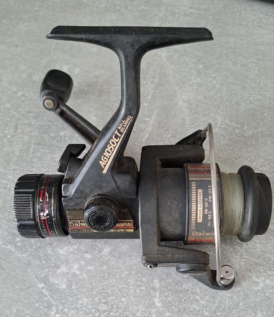 Daiwa AG1050CT Molen - Gebruikt maar functioneel, Watersport en Boten, Hengelsport | Algemeen, Ophalen