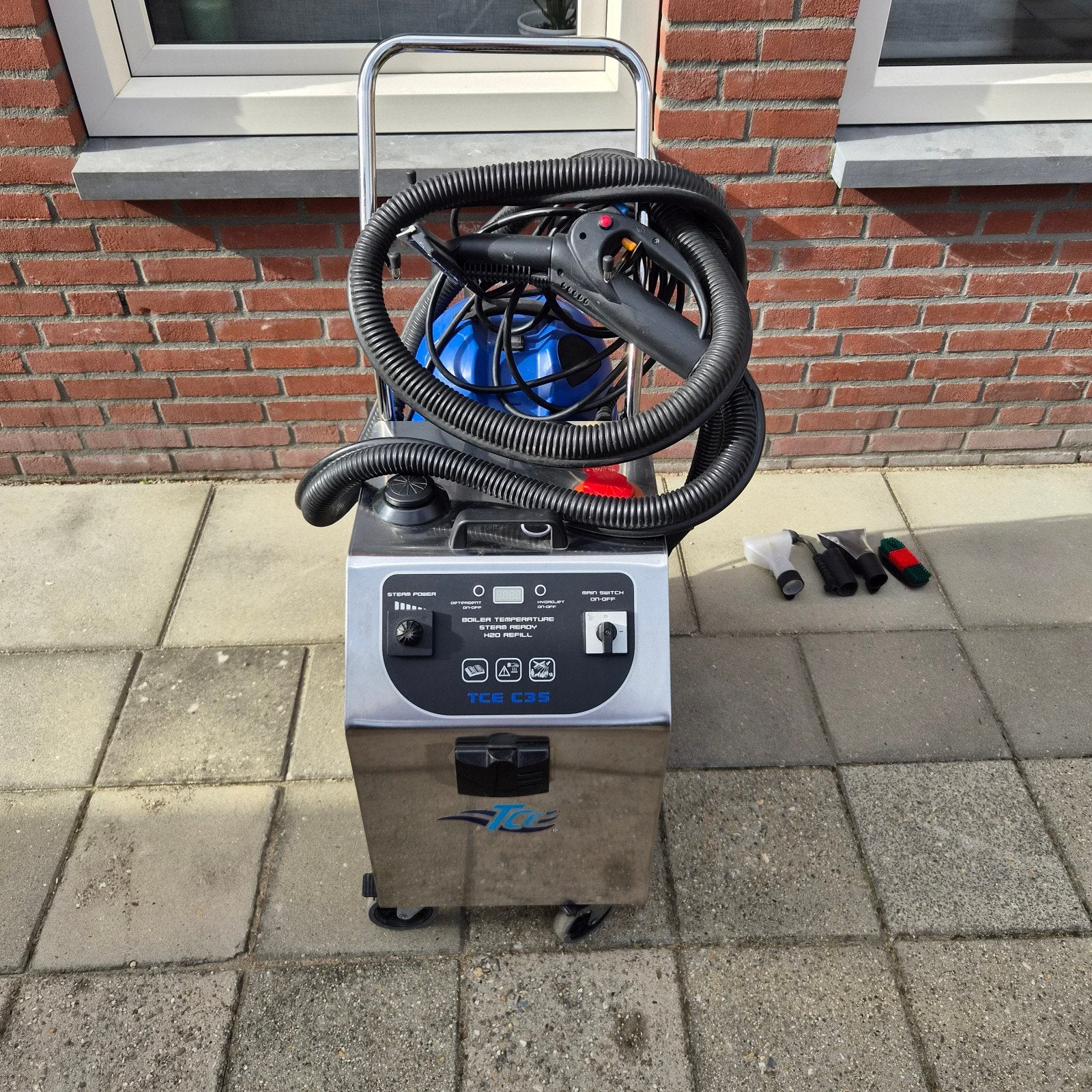 TCE C35 Stoomreiniger, Ophalen, Gebruikt