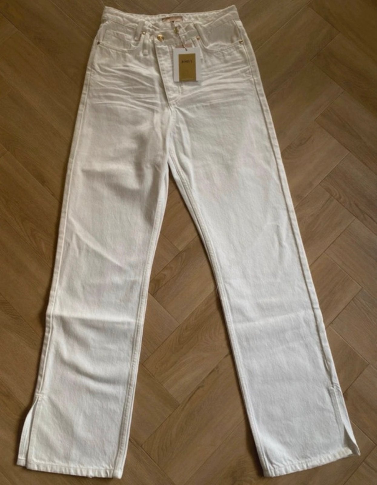 JOSH V JV LYNOUK Off White Jeans - Maat 36 (S), Wit, Nieuw, Ophalen of Verzenden, Maat 36 (S)