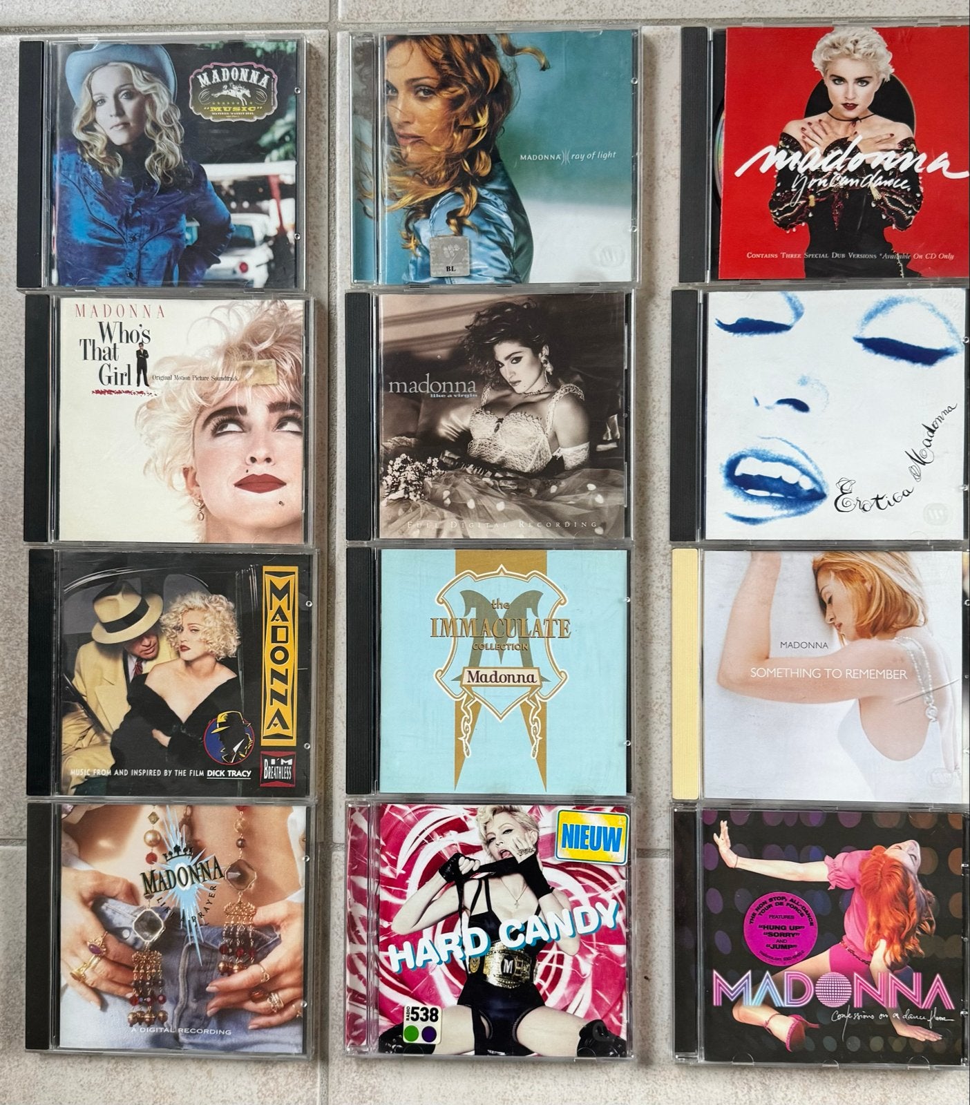 Madonna CD Collectie - Diverse Albums 12 stuks, Gebruikt, Pop, Ophalen of Verzenden, Inclusief boekje