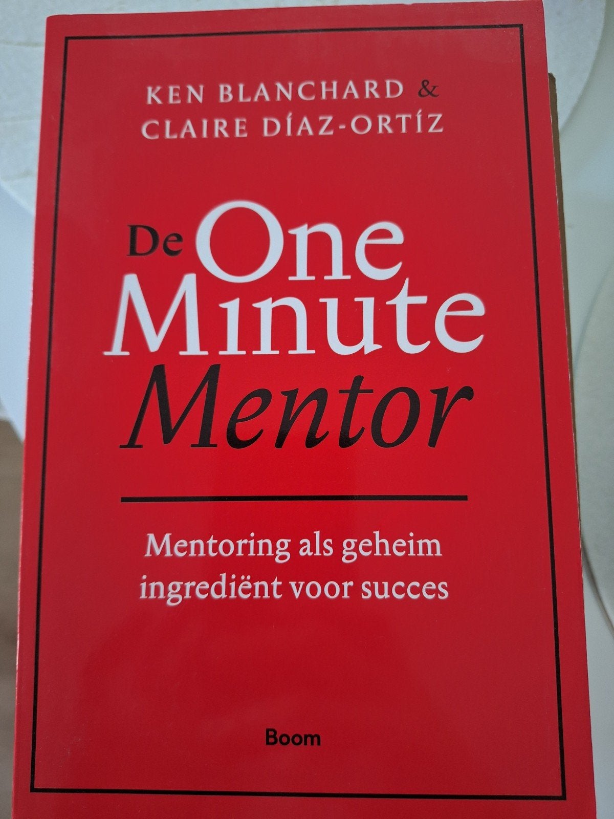 De One Minute Mentor - Ken Blanchard & Claire Díaz-Ortiz, Ophalen of Verzenden, Zo goed als nieuw, Management, Ken Blanchard en Claire Díaz-Ortiz