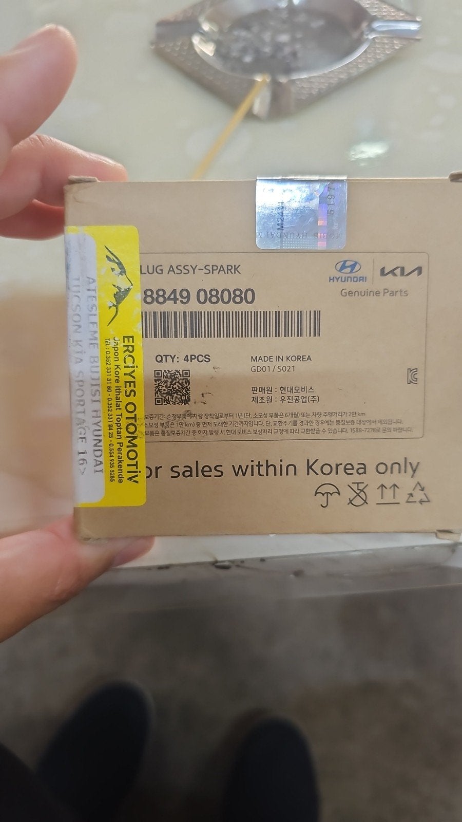 Hyundai/Kia Bougieset (4 stuks) - Nieuw, Ophalen of Verzenden, Nieuw, Hyundai