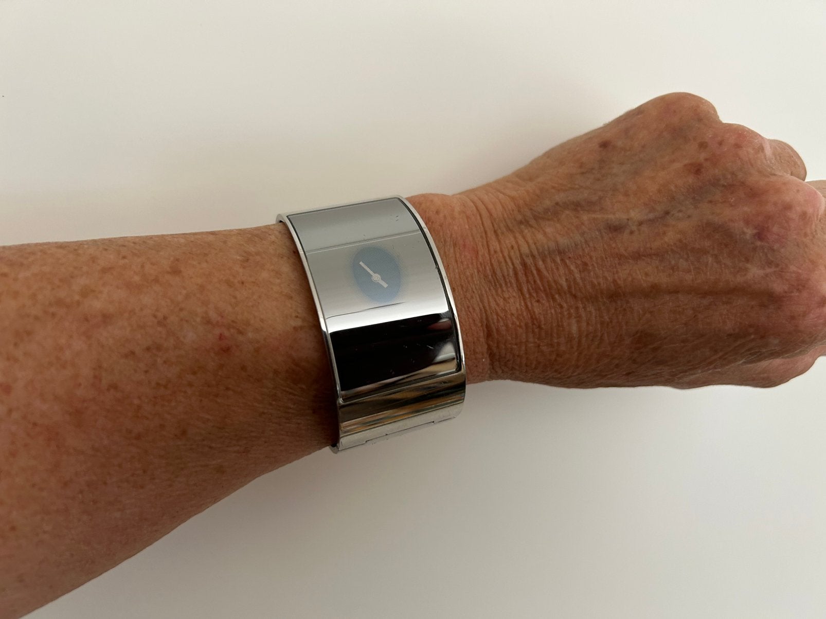 Calvin Klein Flash Bangle Watch- horloge, Ophalen of Verzenden, Staal, Overige merken
