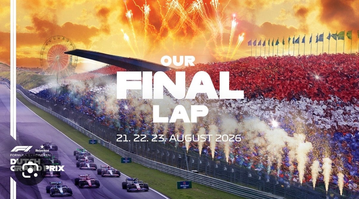 Weekendticket Formule1) Dutch grand prix 2026, Eén persoon