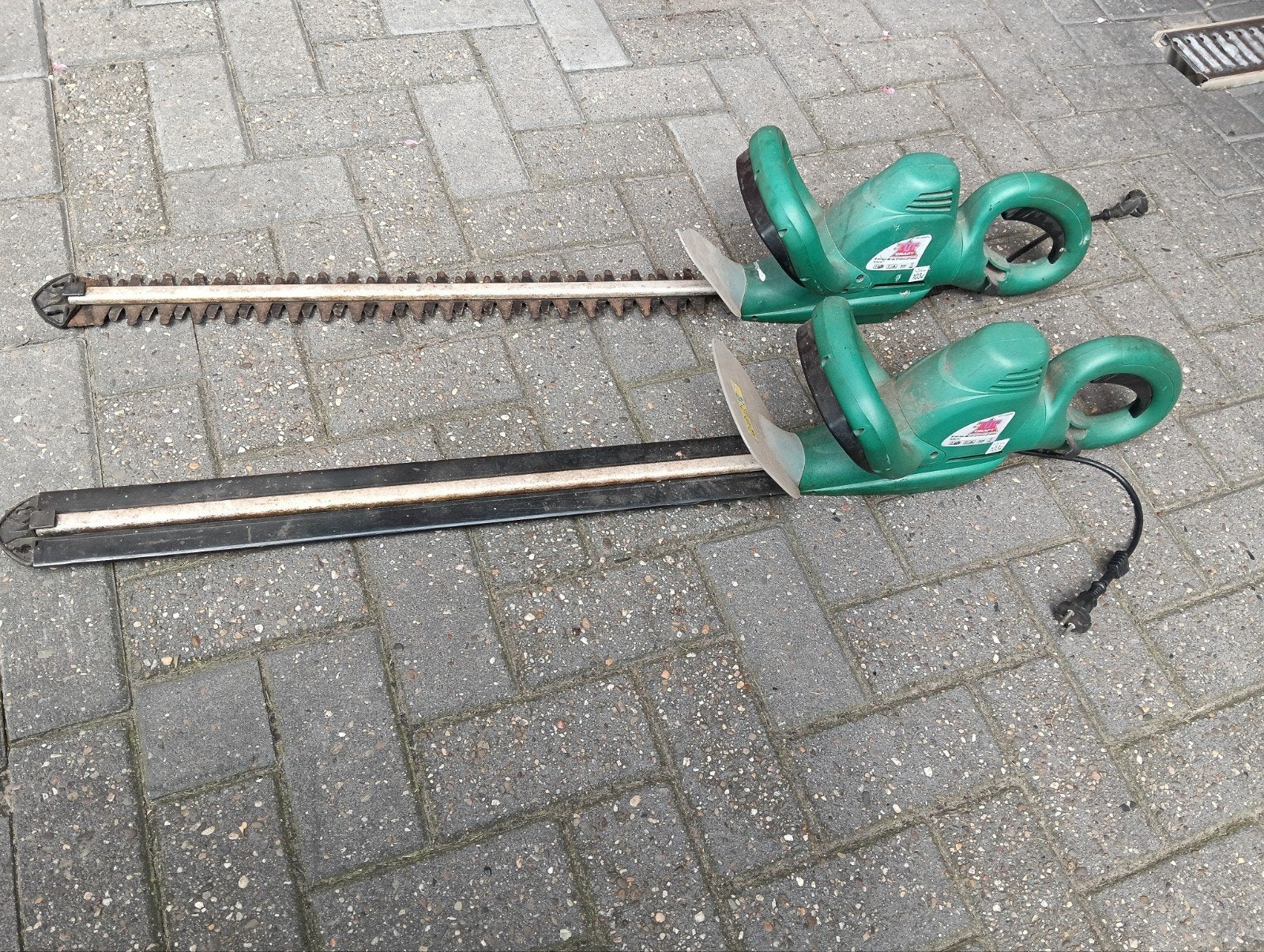 Elektrische heggenschaar, Tuin en Terras, Heggenscharen, Ophalen, Gebruikt, Elektrisch, Topcraft Garden