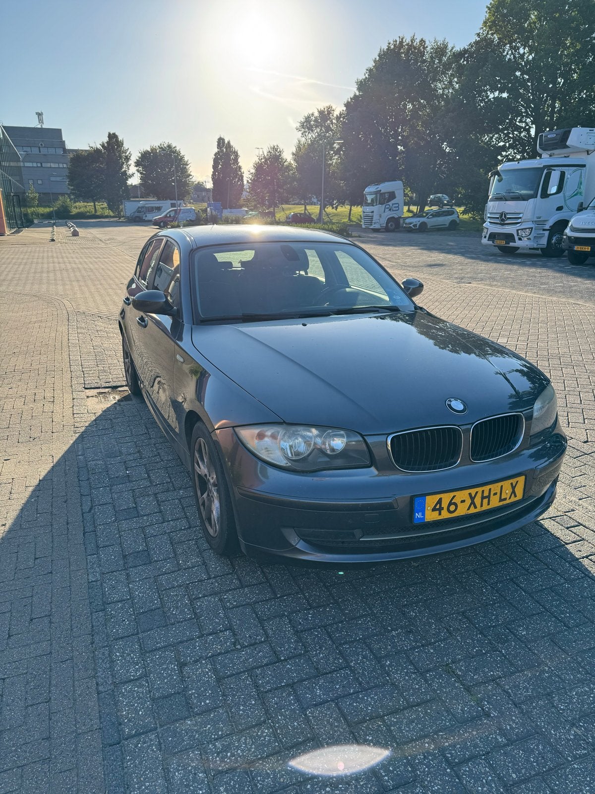 BMW 1-Serie 2.0 118I 5DR 2007 Grijs, Auto's, BMW, 1-Serie, Achterwielaandrijving, 1995 cc, Origineel Nederlands