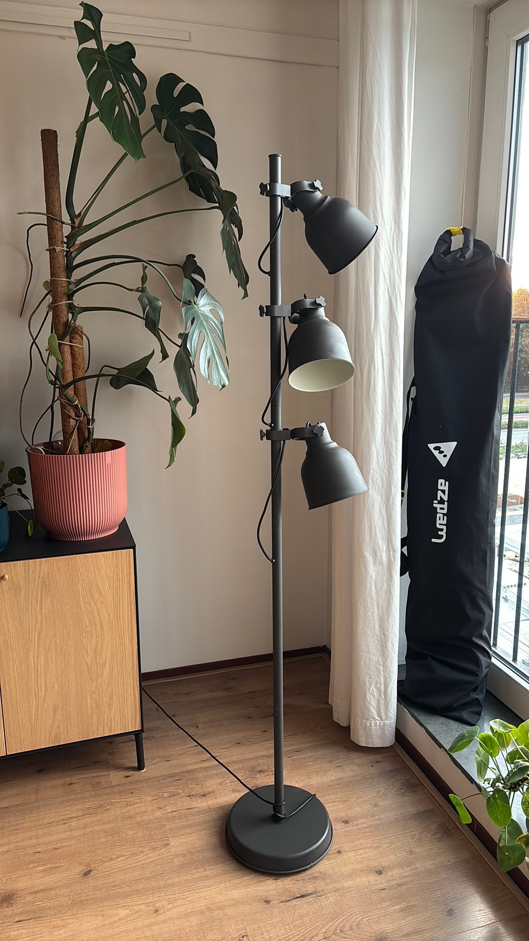 Ikea hektar lamp, Ophalen, Zo goed als nieuw, 150 tot 200 cm