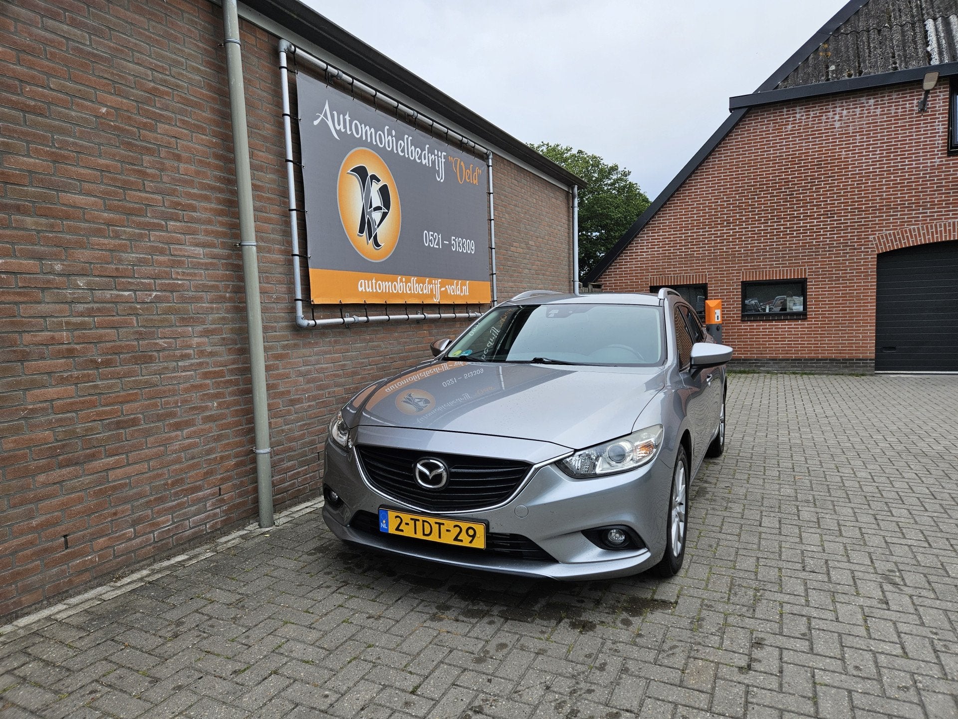Mazda 6 Sportbreak 2.2D Skylease (bj 2014), Auto's, Voorwielaandrijving, Gebruikt, 150 pk, Origineel Nederlands