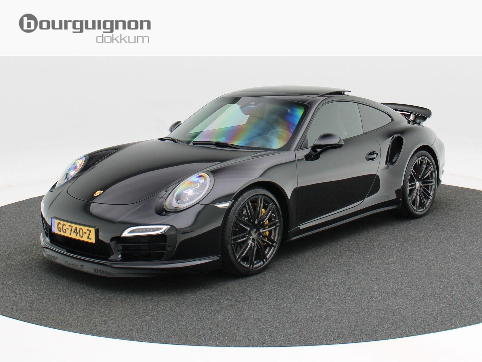 Porsche 911 3.8 Turbo S | BOSE | Sport Chrono | Org NL | | 1, Auto's, Porsche, Automaat, Euro 5, Gebruikt, Zwart