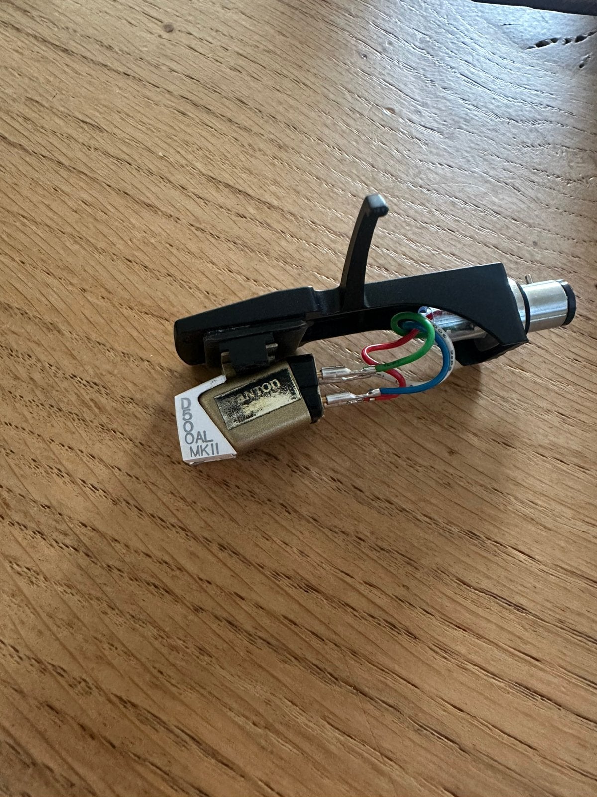 Headshell met legendarische Stanton, Ophalen of Verzenden, Gebruikt, Platenspeler-onderdeel, Overige merken