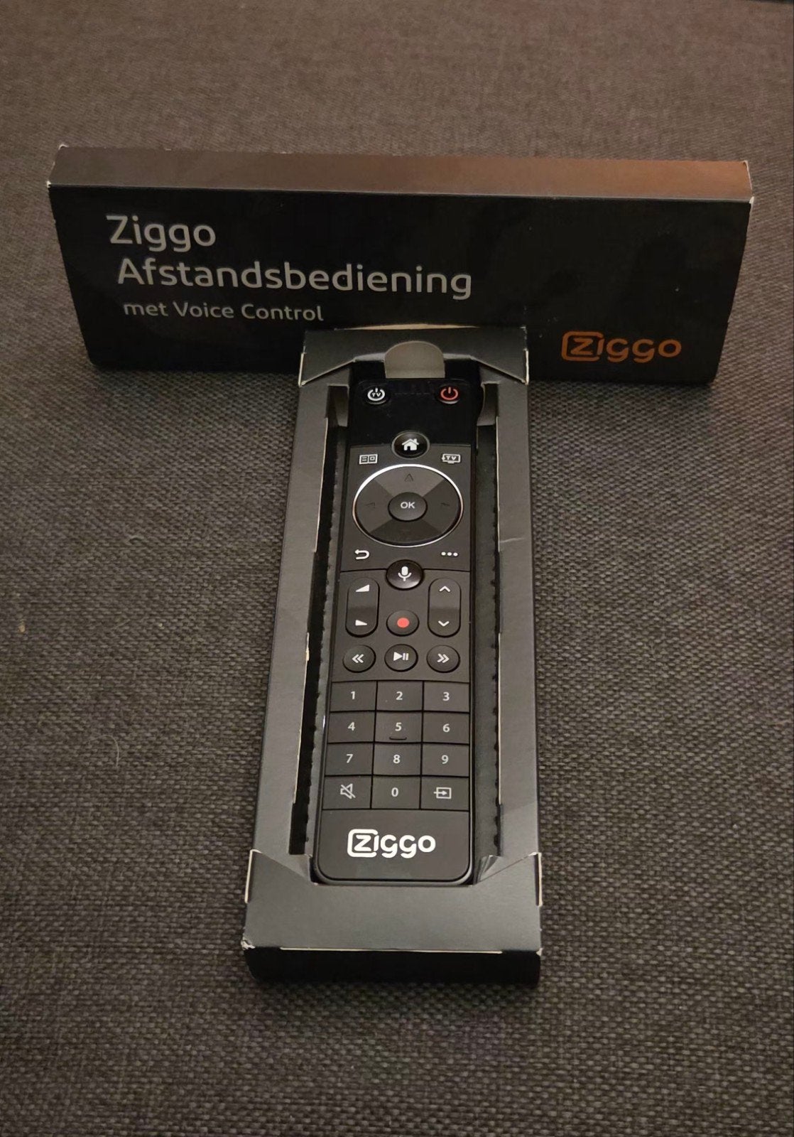 Ziggo Afstandsbediening met Voice Control, Ophalen, Nieuw, Origineel, Mediaspeler