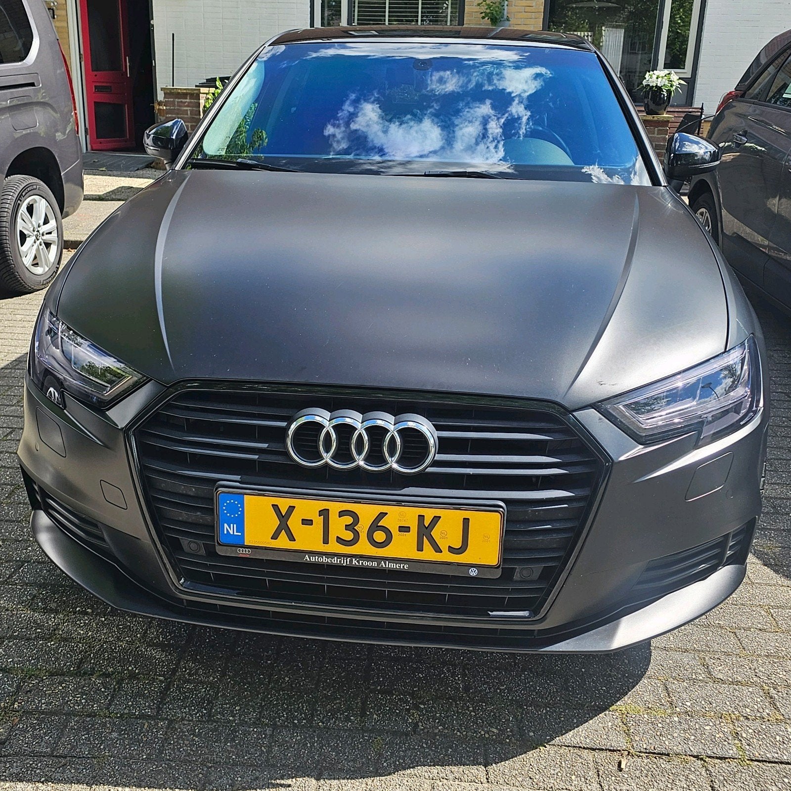 Audi A3 1.5 Tfsi 150pk CoD Ultra S-tronic 2019 satin black, Auto's, Audi, Euro 5, 1498 cc, Zwart, 4 cilinders
