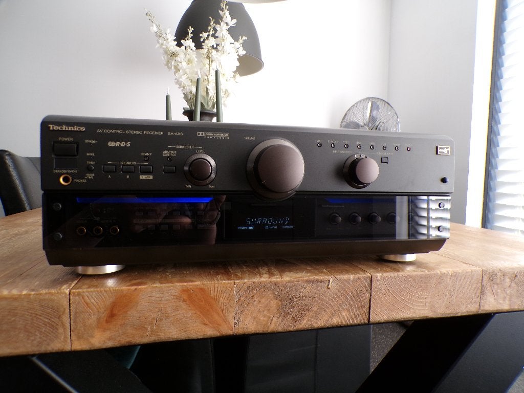 Topklasse Technics SA-AX6 receiver + SL-PG590 MASH cdspeler, Overige merken, 70 watt of meer, Ophalen of Verzenden, Zo goed als nieuw