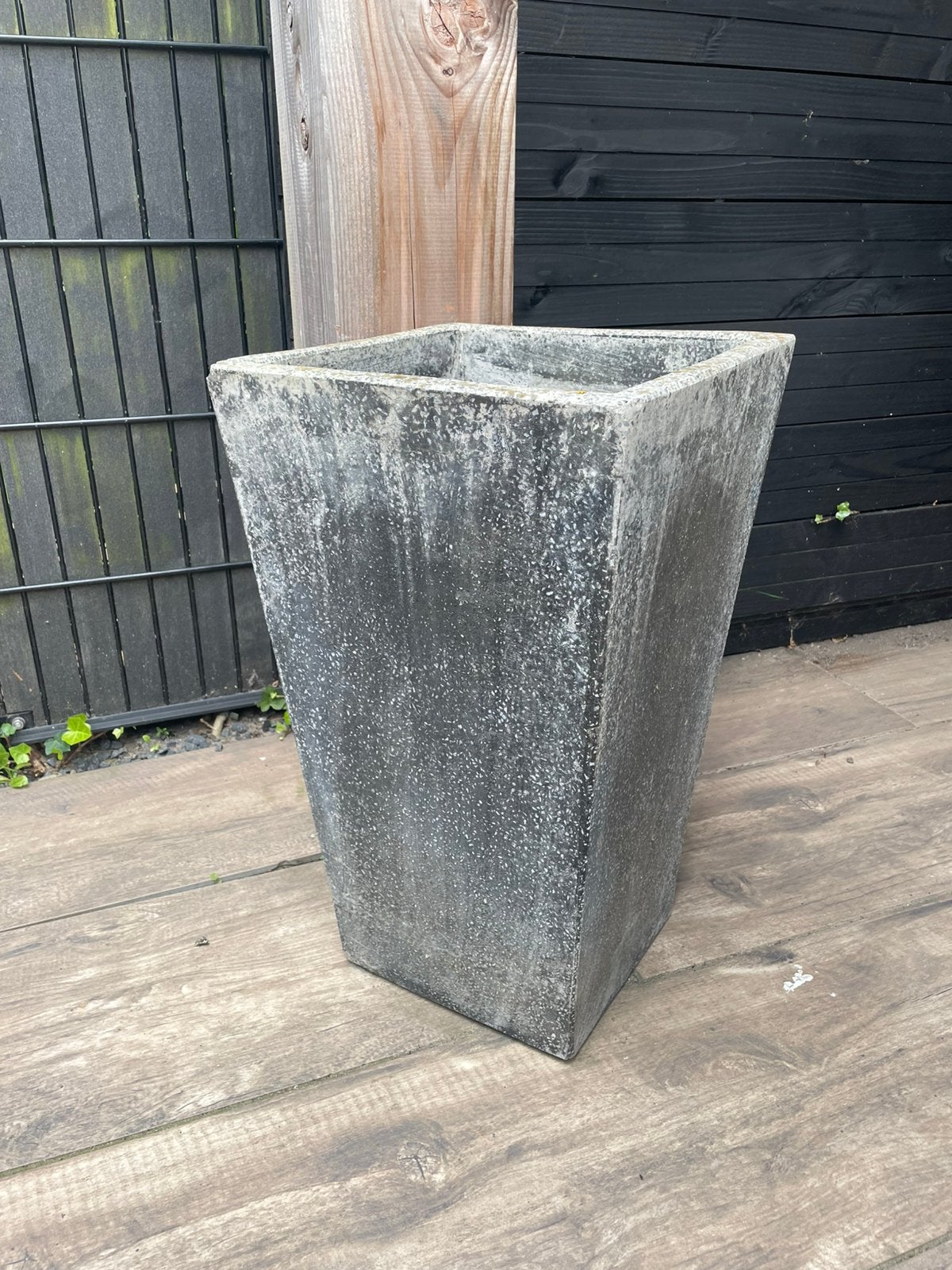 Stenen bloempot, Ophalen, Steen, Gebruikt, Vierkant
