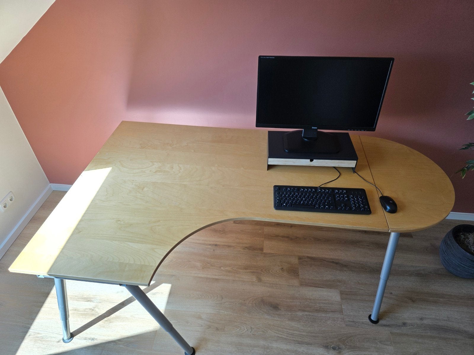 Hoekbureau 120x200 cm, Huis en Inrichting, Bureaus, Ophalen