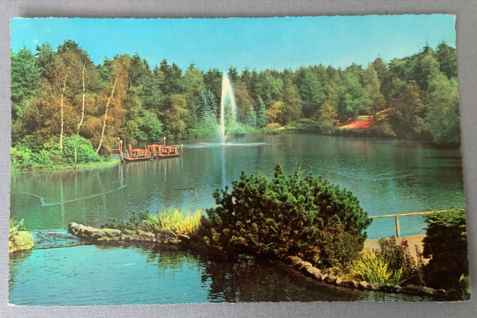 Apeldoorn Vijver Berg en Bos, Verzenden, 1960 tot 1980, Gelopen, Gelderland