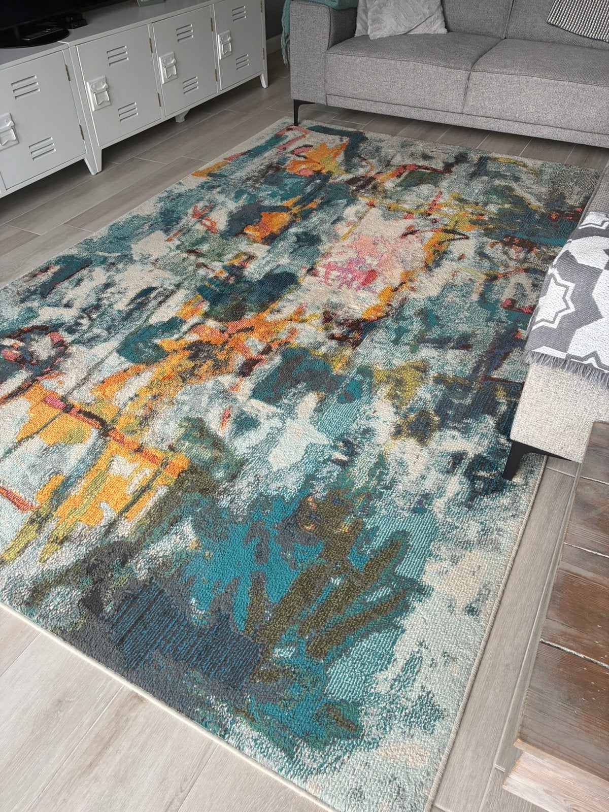 2 mooie vloerkleden, Zwart, Ophalen of Verzenden, Zo goed als nieuw, 200 cm of meer