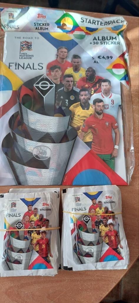 TOPPS Road to Nations League Finals, Ophalen of Verzenden, Zo goed als nieuw, Plaatje