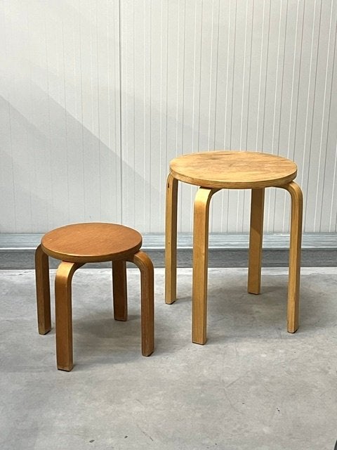 Frosta krukken 2x vintage krukjes retro design kruk stool, Ophalen, Gebruikt, ., .