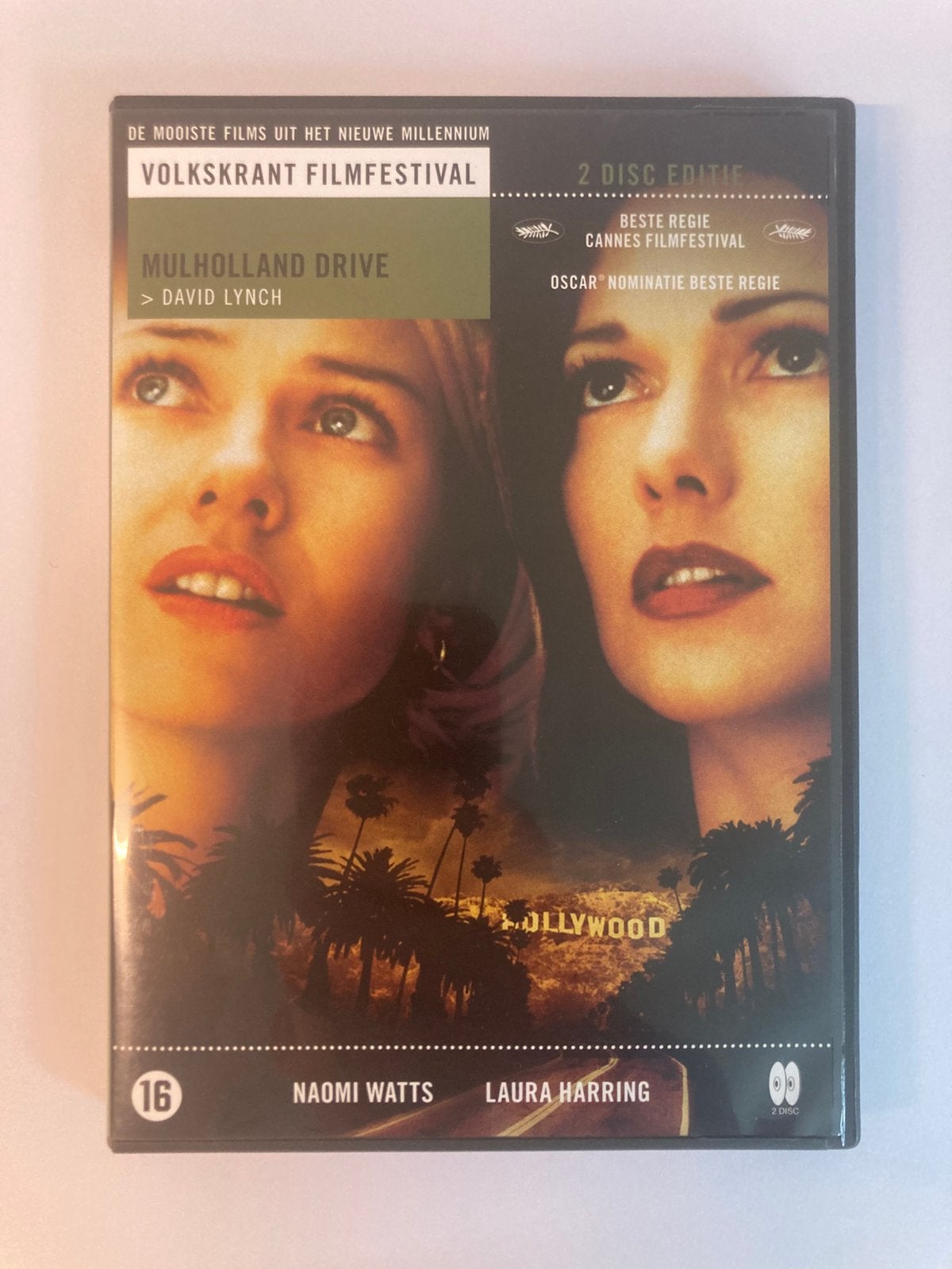 Mulholland Drive, 2001 / 2x DVD / Volkskrant Filmfestival, Alle leeftijden, Ophalen of Verzenden, Zo goed als nieuw