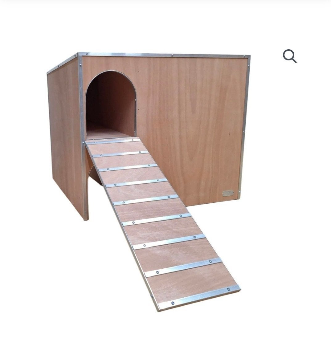 Knaagbestendig konijnenkasteel met graafbak + trap, Dieren en Toebehoren, Ophalen, Gebruikt, Overige typen