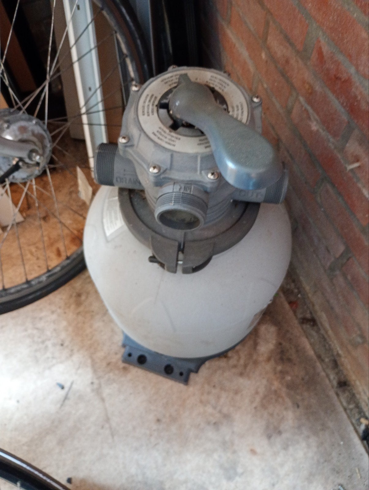 Intex Pomp en zandfilter voor de grotere zwembaden., Ophalen, Gebruikt