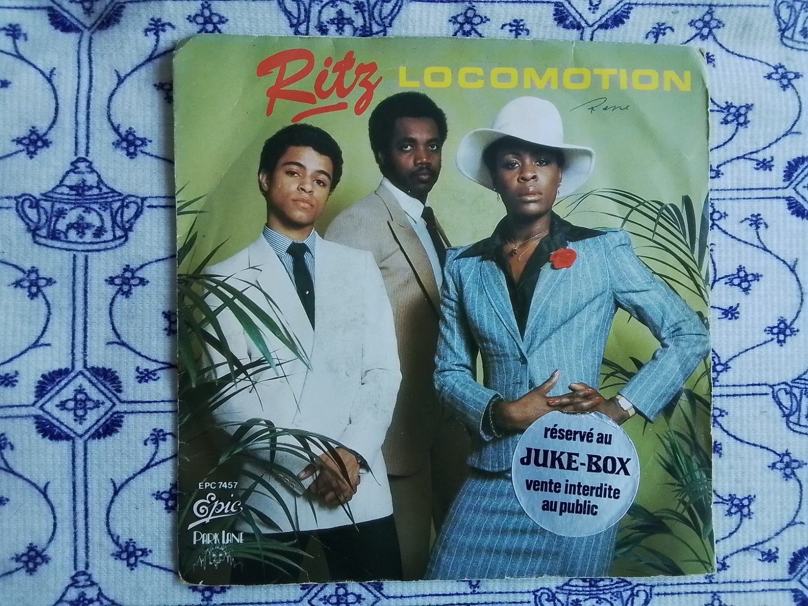 Ritz           Locomotion, Cd's en Dvd's, Vinyl Singles, 7 inch, Ophalen of Verzenden, Zo goed als nieuw, Pop