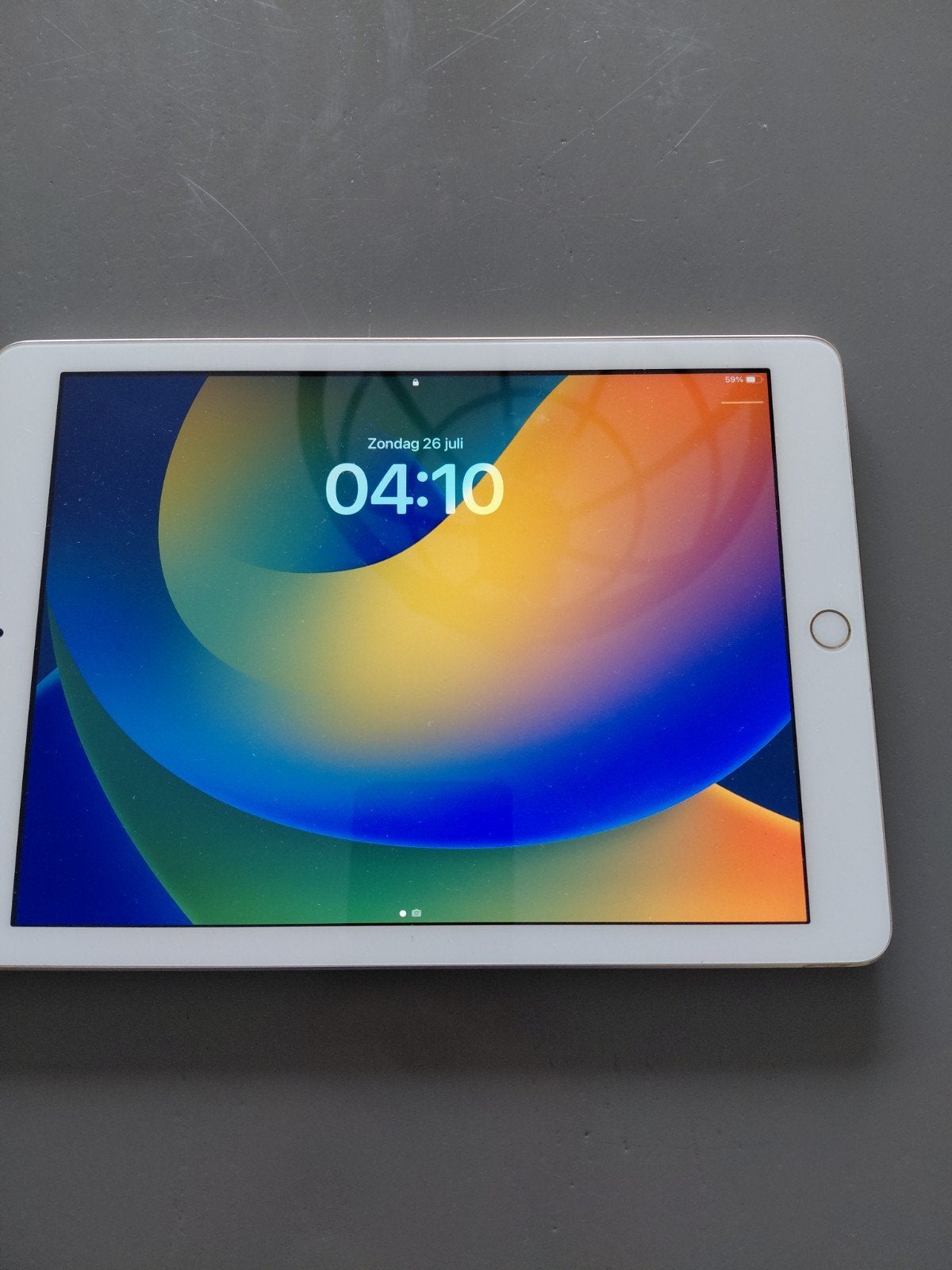 Apple iPad 5e generatie 128GB Wi-Fi Goud, Gebruikt, Apple iPad, 128 GB, Ophalen