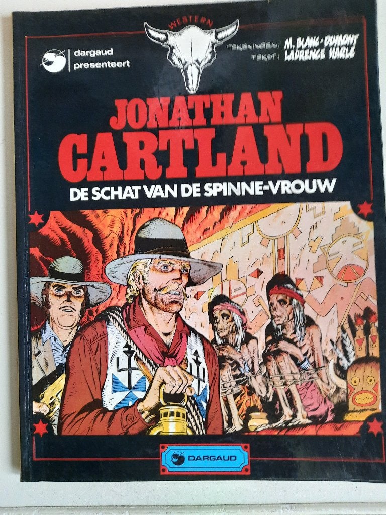 Jonathan Cartland, de schat van de spinne-vrouw, Eén stripboek, Ophalen of Verzenden
