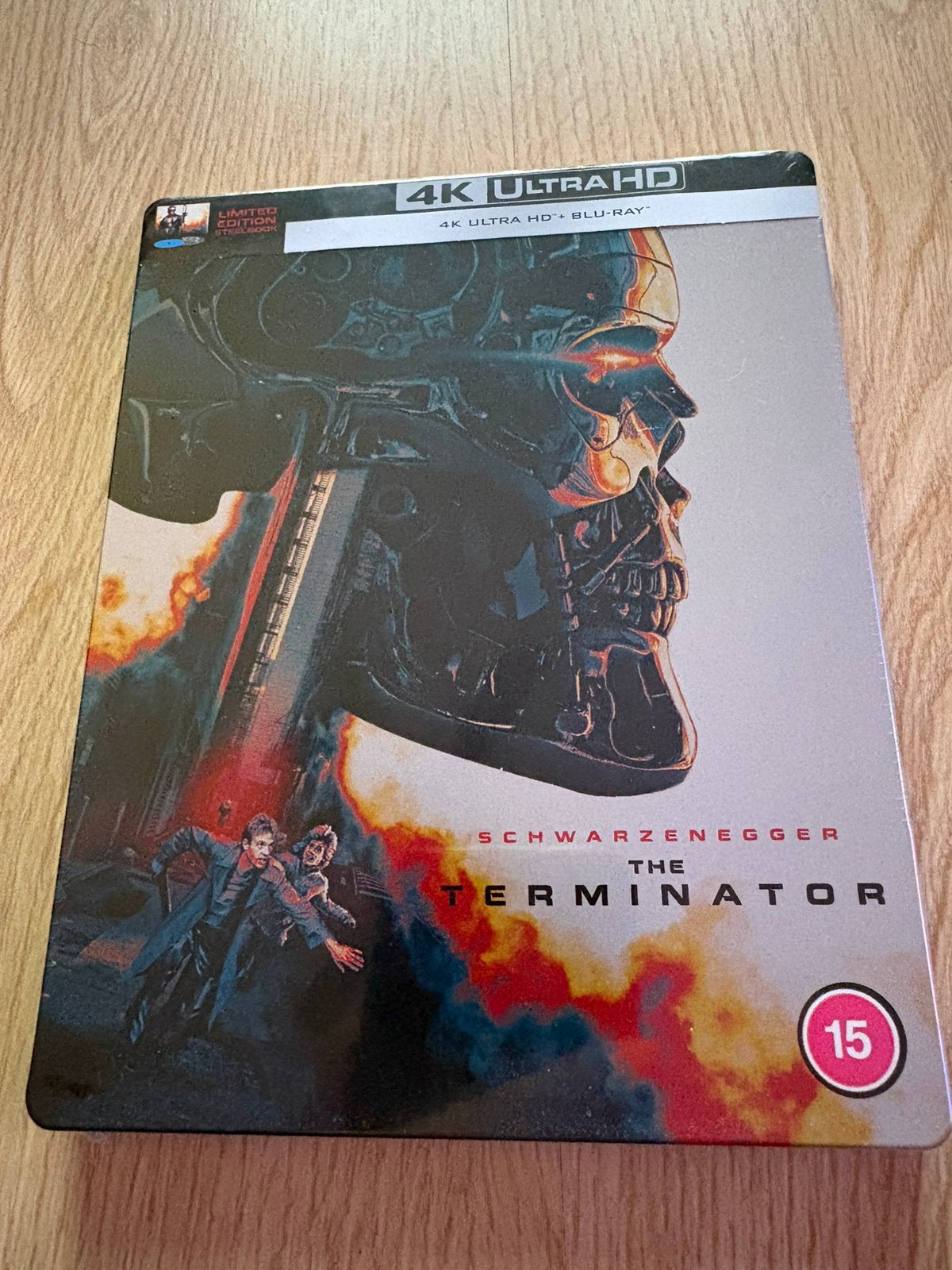The Terminator 1 4K Steelbook film gesealed en out of Print!, Cd's en Dvd's, Engels, Nederlands, Film, Science Fiction en Fantasy