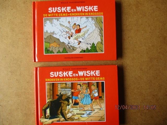 adv1042 suske en wiske oblong gekartonneerd, Boeken, Stripboeken, Eén stripboek, Ophalen, Gelezen