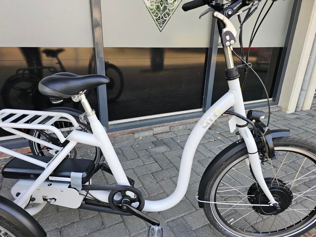 Huka City Driewieler - lage instap, Ophalen, Nieuw, Schijfrem, Huka