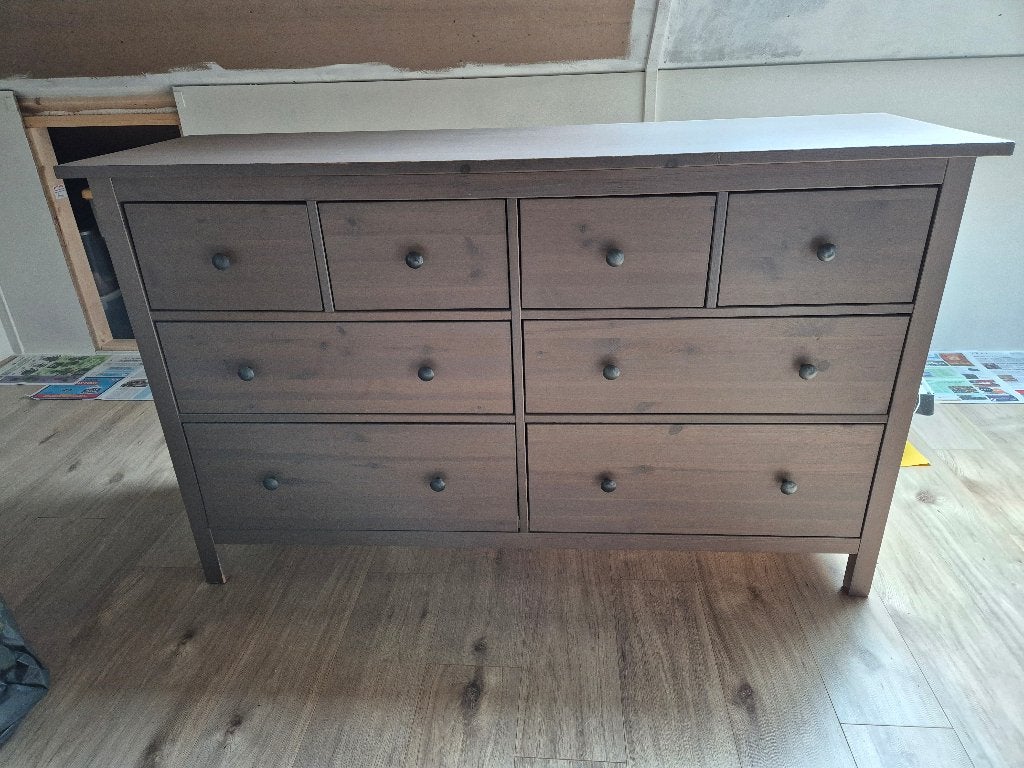 Hemnes ladekast/ commode, Ophalen, Gebruikt, 5 laden of meer, 150 tot 200 cm