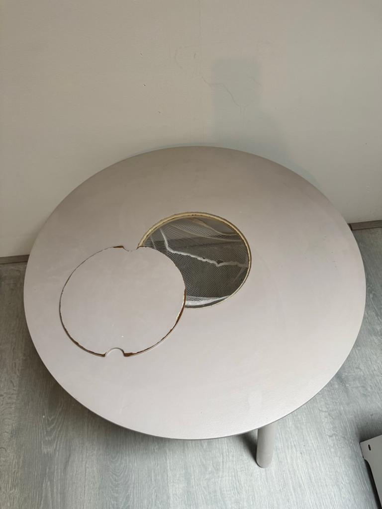 Kinder tafeltje met opbergzakje - opknapper, Ophalen, Gebruikt, Tafel(s)