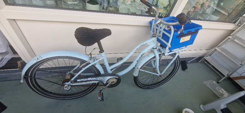 Meisjesfiets, Ophalen, Handrem, Schijfrem, Gazelle